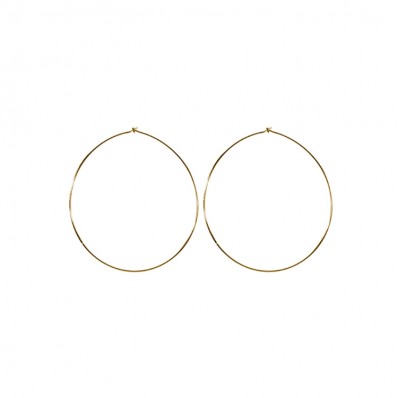 Hannah Earrings Shiny Gold